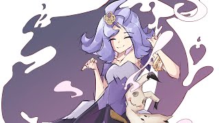 Replaying Pokemon USUM And Acerola Fanart [upl. by Aicatsanna]