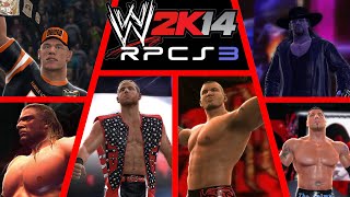 WWE 2K14 PC  Cena vs HHH vs HBK vs Batista vs Taker vs Orton  rpcs3 1440p [upl. by Nerradal]