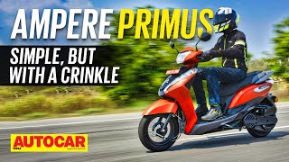 2023 Ampere Primus review  Performance range charging and more  First Ride  Autocar India [upl. by Oruam565]