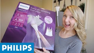 Philips EasyTouch Garment Steamer ModelGC48860 HONEST review [upl. by Ardine]