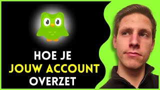 Hoe Je Duolingo Overzet Naar Je Nieuwe Telefoon  Snel amp Gemakkelijk [upl. by Rednas]