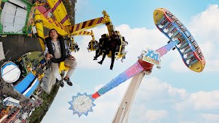 JOURNÉE À LA FÊTE FORAINE DARRAS 🎡 [upl. by Yeblehs]