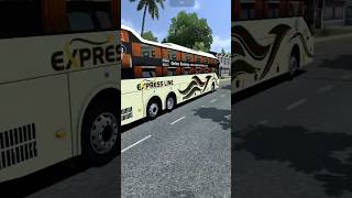 Prakash built Volvo 9600 SleeperSeater bus mod for bussid viral shorts bussid [upl. by Ayenet]