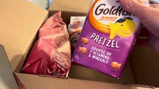 Unbox Snacks From Goldfish amp Snyder’s [upl. by Llener]