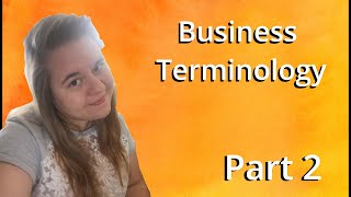 Grade 10 Business Studies Terminology Part 2 [upl. by Fawnia]