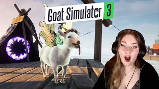 Im A Beautiful Butterfly  Goat Simulator 3 10 [upl. by Anelam548]