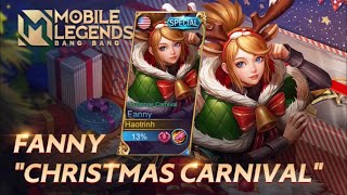 Merry Christmas 🎄🎁 Fanny new skin  MLBB [upl. by Marino213]