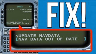 HOW to UPDATE NAVDATA in XPlane Mobile Fix NAV DATA OUT OF DATE MESSAGE with Navigraph [upl. by Ettenna]