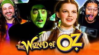 THE WIZARD OF OZ 1939 MOVIE REACTION FIRST TIME WATCHING Judy Garland  Wicked Witch  Review [upl. by Ilyah]