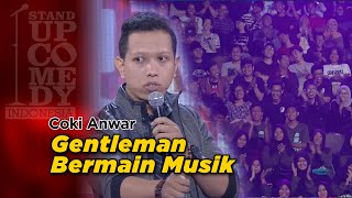 STAND UP COMEDY  PECAH Coki Anwar  Gentleman Bermain Musik [upl. by Ardys]