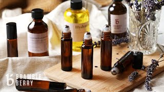 How to Blend Essential Oils  Make Aromatherapy Body Oil  Tips from an Expert  Bramble Berry [upl. by Aliam]