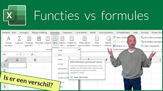 Functies vs formules [upl. by Ayerdna585]