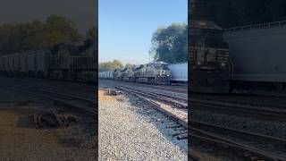 “Triple GEVO running elephant style over the Bridge”  shorts train trending recommended [upl. by Balf]