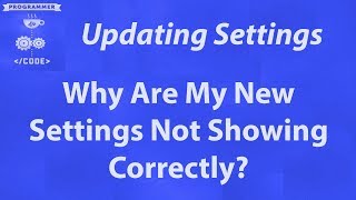 When I change my settingsxml why does my addons settings not change in Kodi [upl. by Vas]