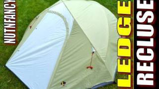 Ledge Recluse tent quot85 Wilderness Hotelquot by Nutnfancy [upl. by Enomar353]