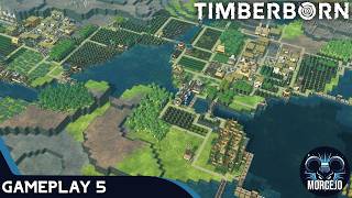 Timberborn  Expanding the industry  Gameplay 5 No commentary [upl. by Yellah142]