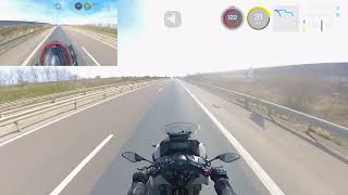 Yamaha Tricity 300 Highway Speed Test GPS vs ODO [upl. by Ferriter426]