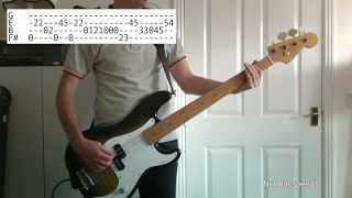 Barbarism Begins At Home  Bass Guitar Lesson The Smiths Andy Rourke [upl. by Zsazsa649]