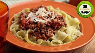 Rezept für Bolognese mit Spezialzutat aus der Metzgerei 🐷 [upl. by Anerb189]