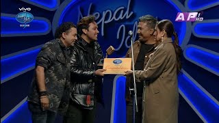 Rahul biswas  nepal idol golden mic  sangharsa paxiko pratiphal [upl. by Lyj911]