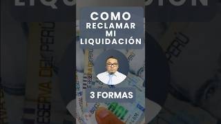 Cómo reclamar mi Liquidación  3 formas [upl. by Inessa]