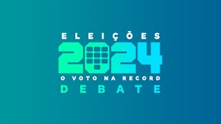 Debate com candidatos à Prefeitura de São Paulo DebateNaRECORD [upl. by Gipsy]