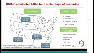 MIT CSHub Webinar Pavement Life Cycle Assessment LCA [upl. by Mcquillin]