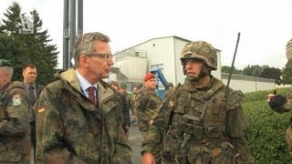 Ministerbesuch beim Jägerregiment 1 [upl. by Terrijo783]