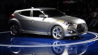 2013 Hyundai Veloster Turbo  2012 Detroit Auto Show  Edmundscom [upl. by Oiramej]