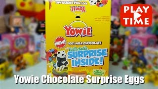 Yowie Chocolate Surprise Eggs Unboxing [upl. by Norabal]