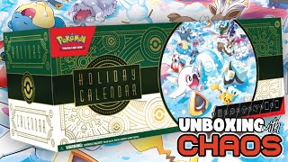 Pokemon Holiday Calendar 2024  UNBOXING [upl. by Lehman]