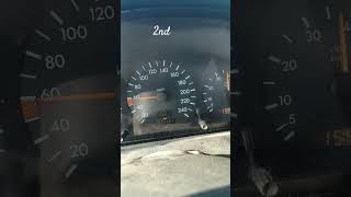 Mercedes C180 W202 0100 kmh acceleration [upl. by Norb]