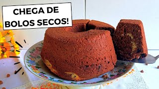 BOLO SECO NUNCA MAIS 4 Dicas para fazer Bolos Úmidos Suculentos e Deliciosos [upl. by Odraode]