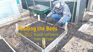 Alans Allotment 2 2023 Preparing the beds for the coming season 2023 [upl. by Anhpad]