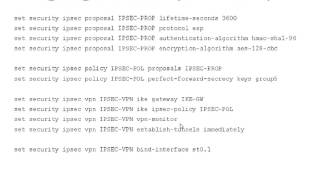 Configuring RouteBased SitetoSite IPSec VPN on the SRX [upl. by Mera]