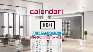 Calendari Personalizzati con Logo Il Gadget Perfetto per la Tua Azienda [upl. by Neddie266]