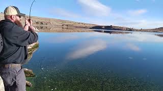 fishing utah panguitch lake [upl. by Kalb]