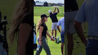 Phil Mickelson Driving Range Golf Swing at LIV Chicago 2014 [upl. by Mimi]