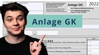 Anlage GK  Ausfüllhilfe  Das Tutorial zur Körperschaftsteuererklärung [upl. by Irac]