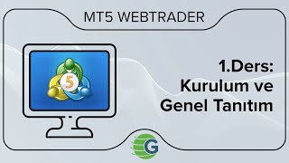 GCM VİOP MT5 WebTrader  1Ders Kurulum ve Genel Tanıtım [upl. by Hardie379]