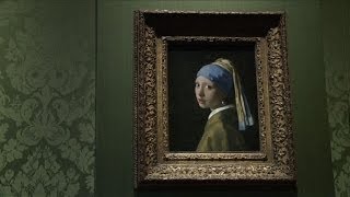 Girl with Pearl Earring goes home to revamped Dutch museum [upl. by Tlok]