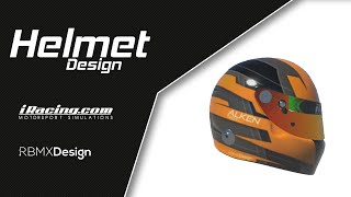 Helmet Design  iRacing [upl. by Ultan30]