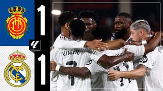 HIGHLIGHTS  RCD Mallorca 11 Real Madrid  LaLiga 202425 [upl. by Akanke]