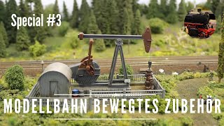 Modellbahn Zubehör bewegte Figuren Maschinen Fahrzeuge 3 [upl. by Brianne]