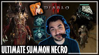 KRIPP’S ULTIMATE SUMMON NECRO  Diablo 4 [upl. by Llednov858]