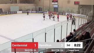 D1 Sowinski Goal Centennial 2  3 Hamilton [upl. by Amargo]