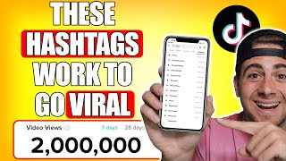 The BEST Hashtags To Use on TikTok to GO VIRAL FAST in 2024 new update [upl. by Ellehsram709]