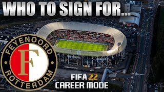 FIFA 22  Who To Sign For FEYENOORD CAREER MODE [upl. by Augie445]