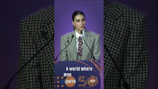 Kriti Sanons Vision for Equality UNFPA Turns 50 [upl. by Kelcey256]