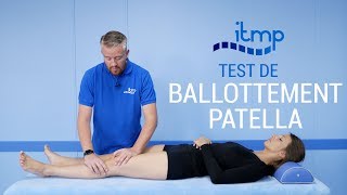 Test de Ballottement de la Patella [upl. by Rosenkranz]